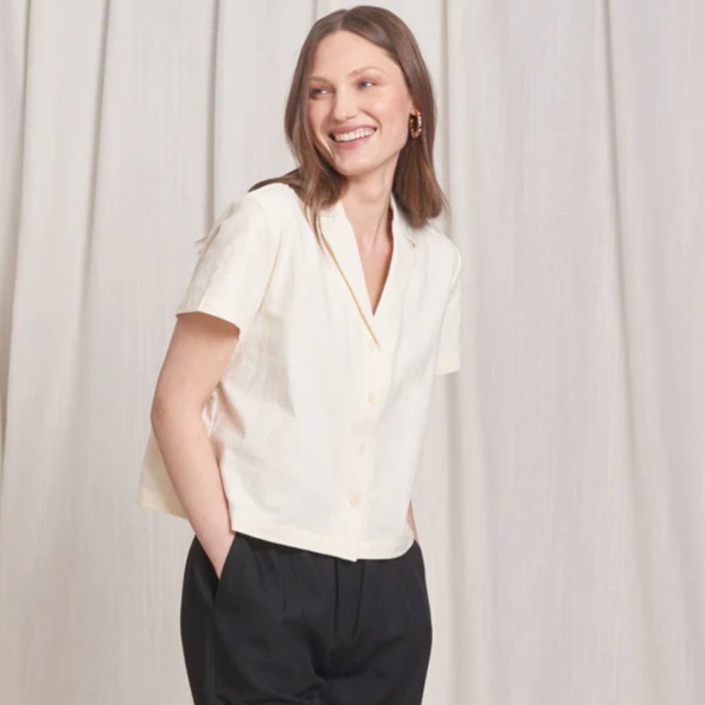 Tradlands Coast Camp Shirt Birch XXS